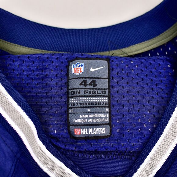 ELLIOTT JERSEY MENS SIZE 44 BLUE NIKE NFL ON FIELD DALLAS COWBOYS SEWN STITCHED - Picture 7 of 7